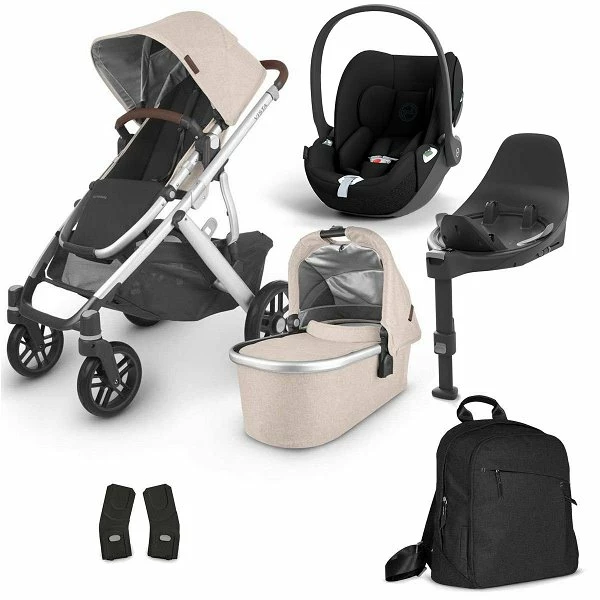 UPPAbaby Vista V2 Bundle Declan Oat Melange & Cybex Cloud T, Base T, Wickelrucksack 5 UPPAbaby Vista V2 Bundle Declan Oat Melange & Cybex Cloud T, Base T, Wickelrucksack – Bild 5