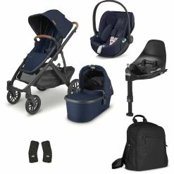 UPPAbaby Vista V2 Bundle Noa & Cybex Cloud Z2, BaseZ2, Wickelrucksack -Kinderwagen vista v2 bundle noa