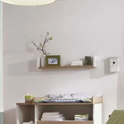 Schardt Eco Plus Kinderzimmer Inkl. Umbauseiten Mit Dreitürigem Schrank -Kinderwagen wandbord eco plus 2