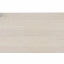 LIFETIME Schrank 100 Cm, 2 Türen, 2 Schubladen Whitewash, Massivholz, Ohne Griffe