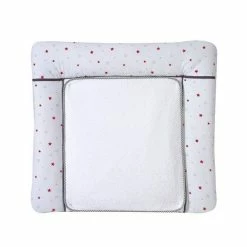 Schardt Wickelauflage Sternchen Rot 80x75 Cm Folienwickelauflage