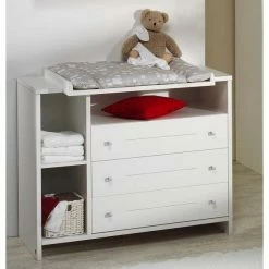 Schardt Eco Stripe Sparset Inkl. Umbauseiten Kinderbett Und Wickelkommode -Kinderwagen wickelk 4