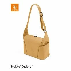 Stokke® Xplory® X Wickeltasche Golden Yellow -Kinderwagen xplory x changingbag goldenyellow 200923 028 carry rt