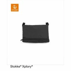 Stokke® Xplory® X Regenschutz Black -Kinderwagen xplory x raincover packed 200923 041 rt