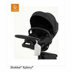 Stokke® Xplory® X Sonnensegel Light Grey -Kinderwagen xplory x strollersunshade packed 200923 config2166 zoom rt