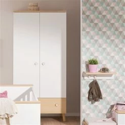 Paidi Ylvie Jugendzimmer Mit 2-türigem Schrank Gratis Lieferung -Kinderwagen ylvie kleiderschrank 2t 1s 1151016 2