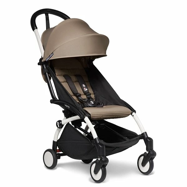 BABYZEN™ YOYO² 6+ Buggy Taupe Gestell White 1 BABYZEN™ YOYO² 6+ Buggy Taupe Gestell White