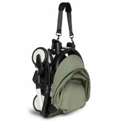 BABYZEN™ YOYO² 6+ Buggy Olive Gestell White 5 BABYZEN™ YOYO² 6+ Buggy Olive Gestell White -Kinderwagen yoyo 2 6 folded 3 4 white frame olive web
