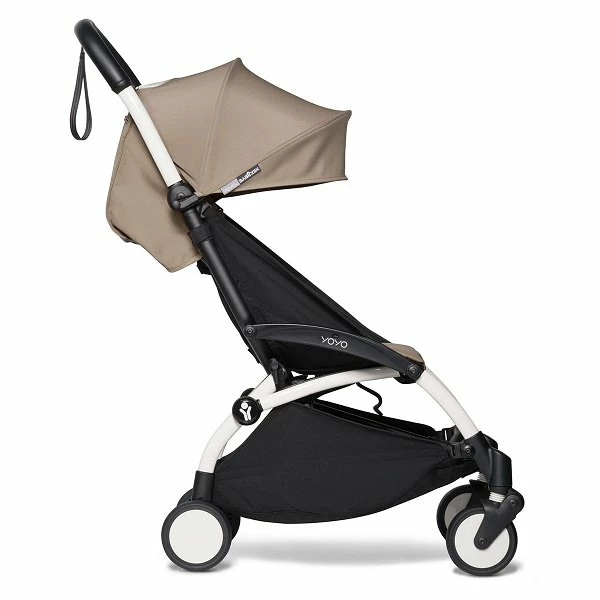 BABYZEN™ YOYO² 6+ Buggy Taupe Gestell White 2 BABYZEN™ YOYO² 6+ Buggy Taupe Gestell White – Bild 2