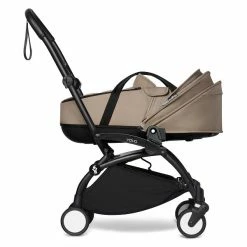 BABYZEN™ YOYO Babywanne Taupe -Kinderwagen yoyo 2 bassinet canopy down profile black frame taupe web