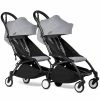 BABYZEN™ YOYO² Doppelbuggy Stone Gestell Black
